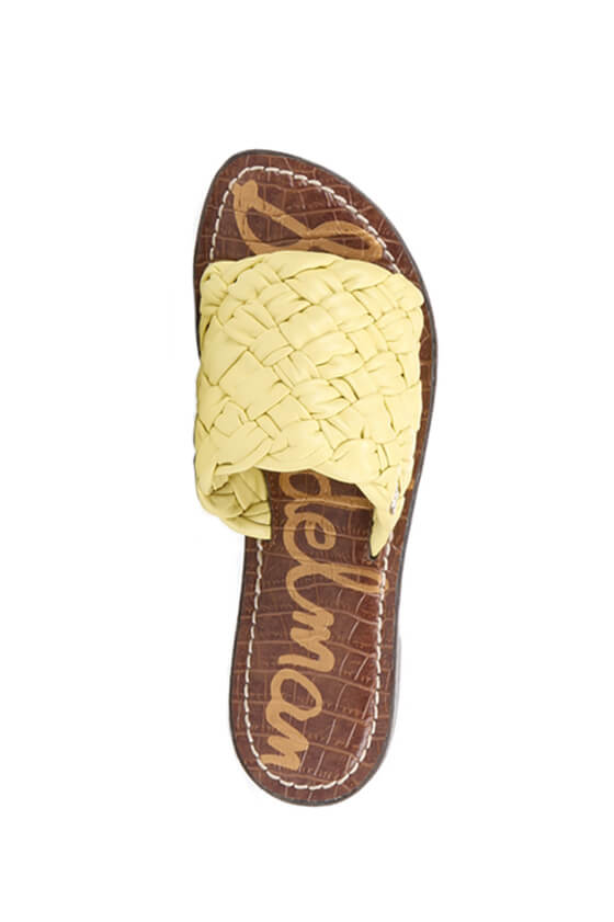 GRIFFIN WOVEN SLIDE SANDAL - AMOUR781