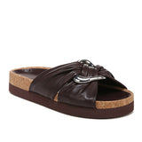 GLO LEATHER SLIDE SANDAL - AMOUR781