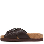 GLO LEATHER SLIDE SANDAL - AMOUR781