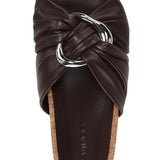 GLO LEATHER SLIDE SANDAL - AMOUR781