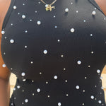 Embellished Tank Top plus-size - AMOUR781