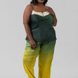 GREEN OMBRE PJ SET plus-size - AMOUR781