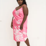 MIDI SLIP plus-size - AMOUR781