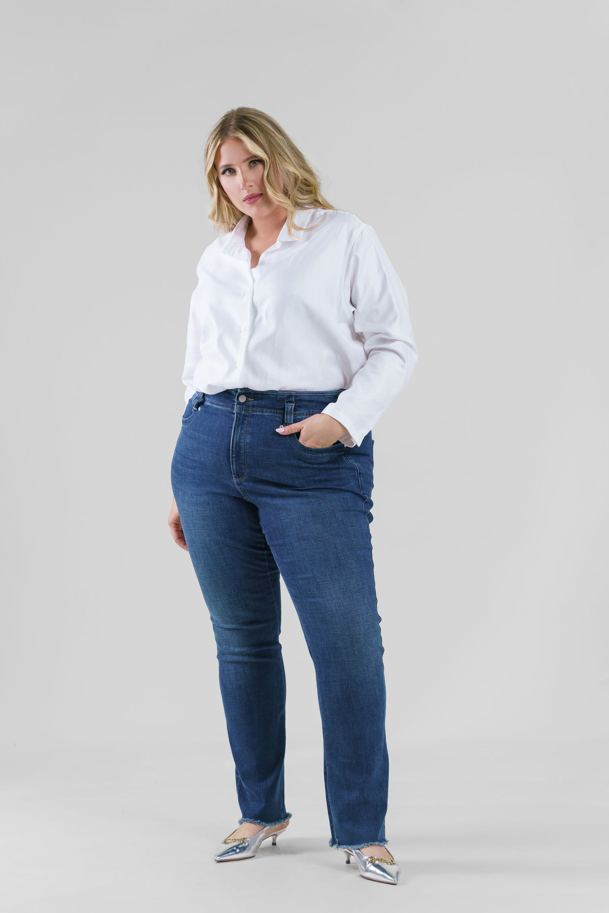 THE ASTRID SHIRT plus-size - AMOUR781