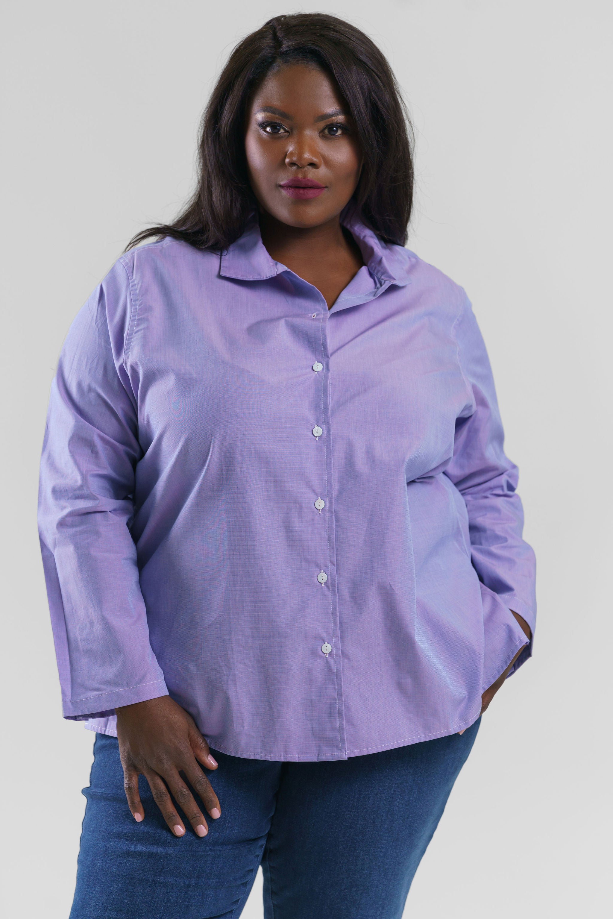 THE ASTRID SHIRT plus-size - AMOUR781