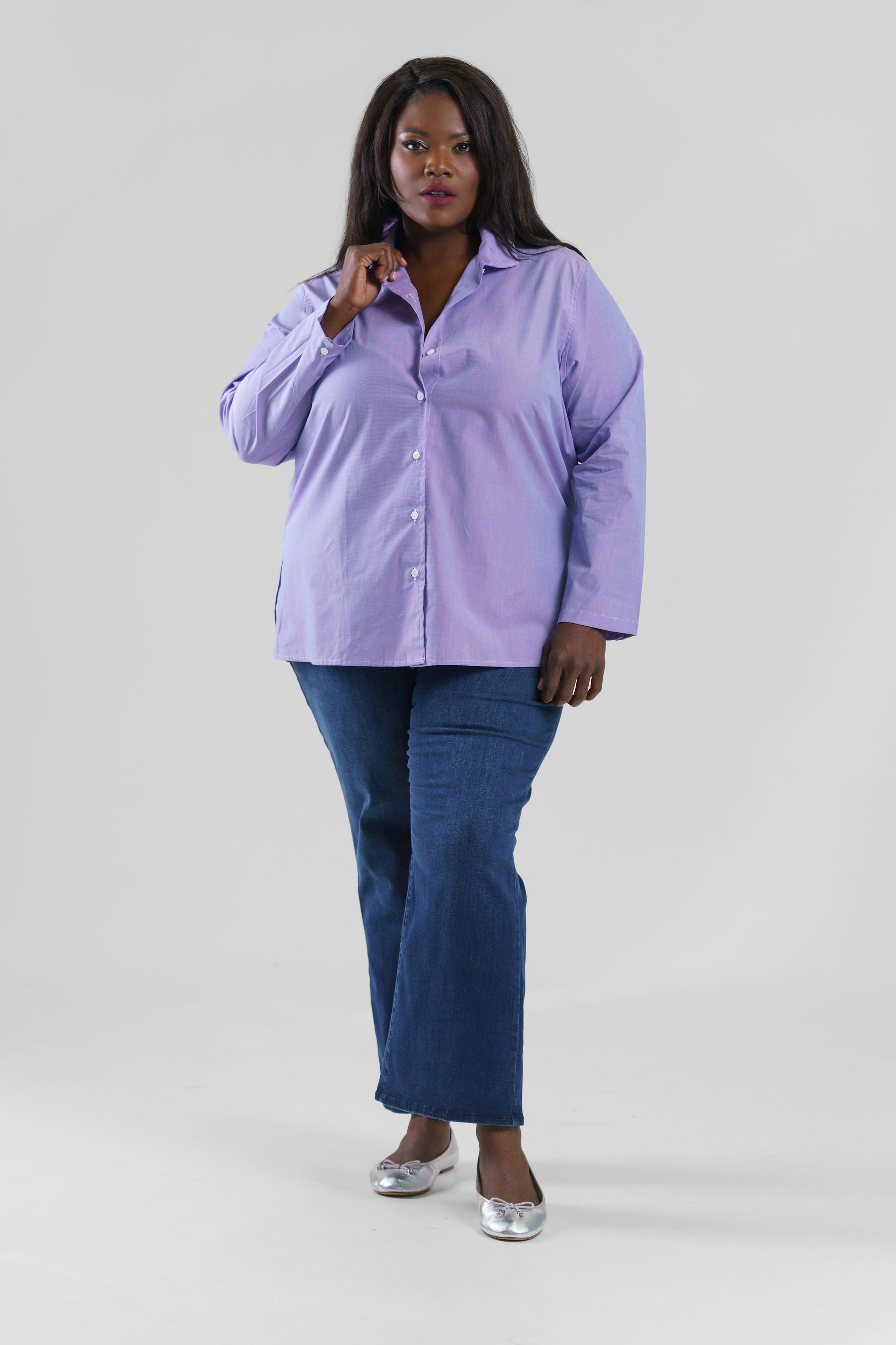 THE ASTRID SHIRT plus-size - AMOUR781