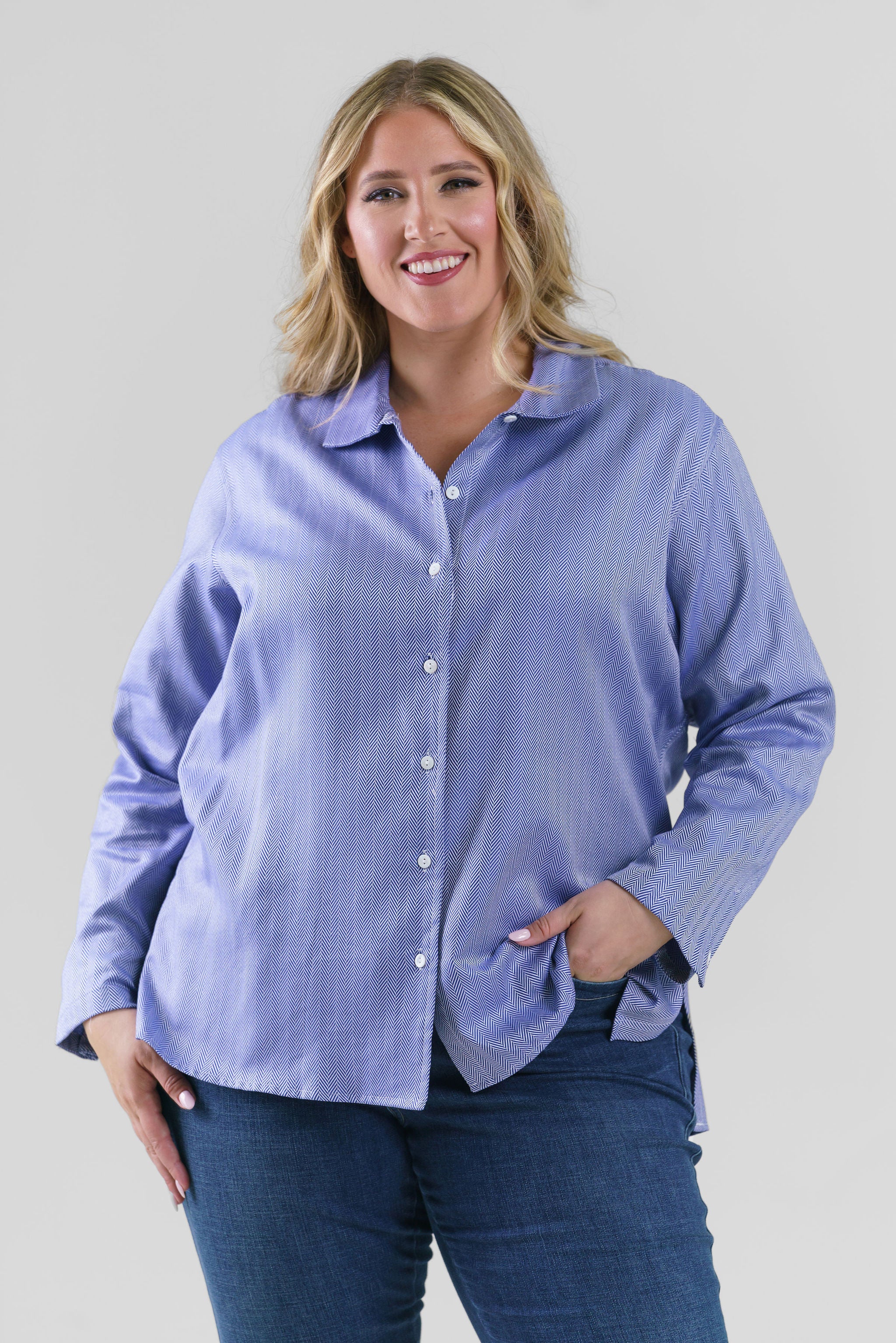 THE ASTRID SHIRT plus-size - AMOUR781