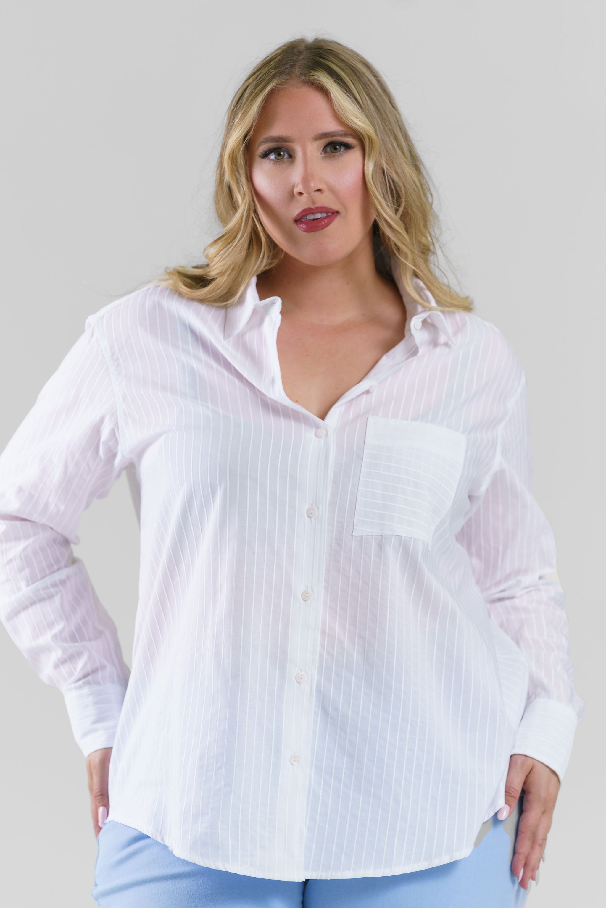 THE KAT SHIRT plus-size - AMOUR781