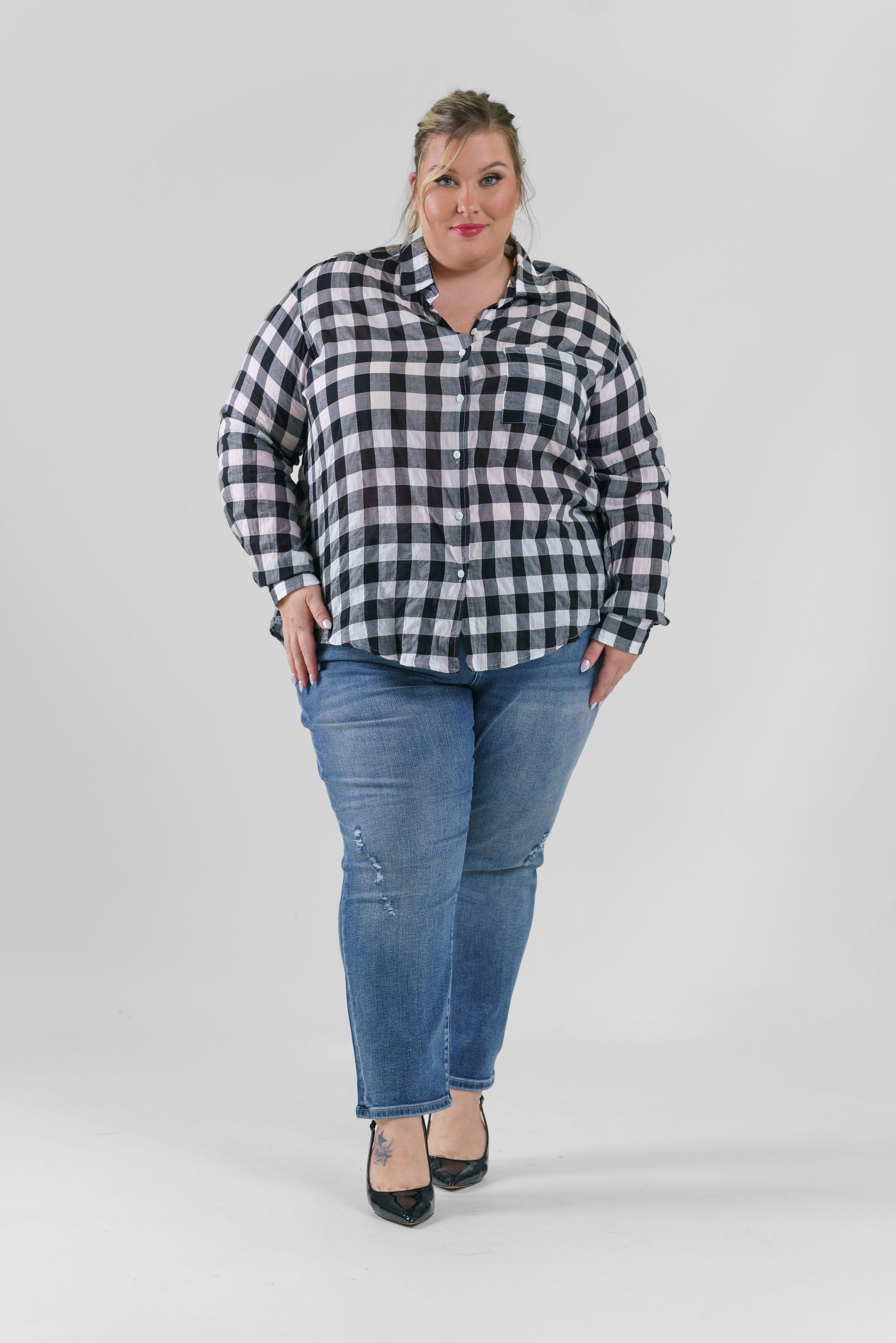 THE KAT SHIRT plus-size - AMOUR781