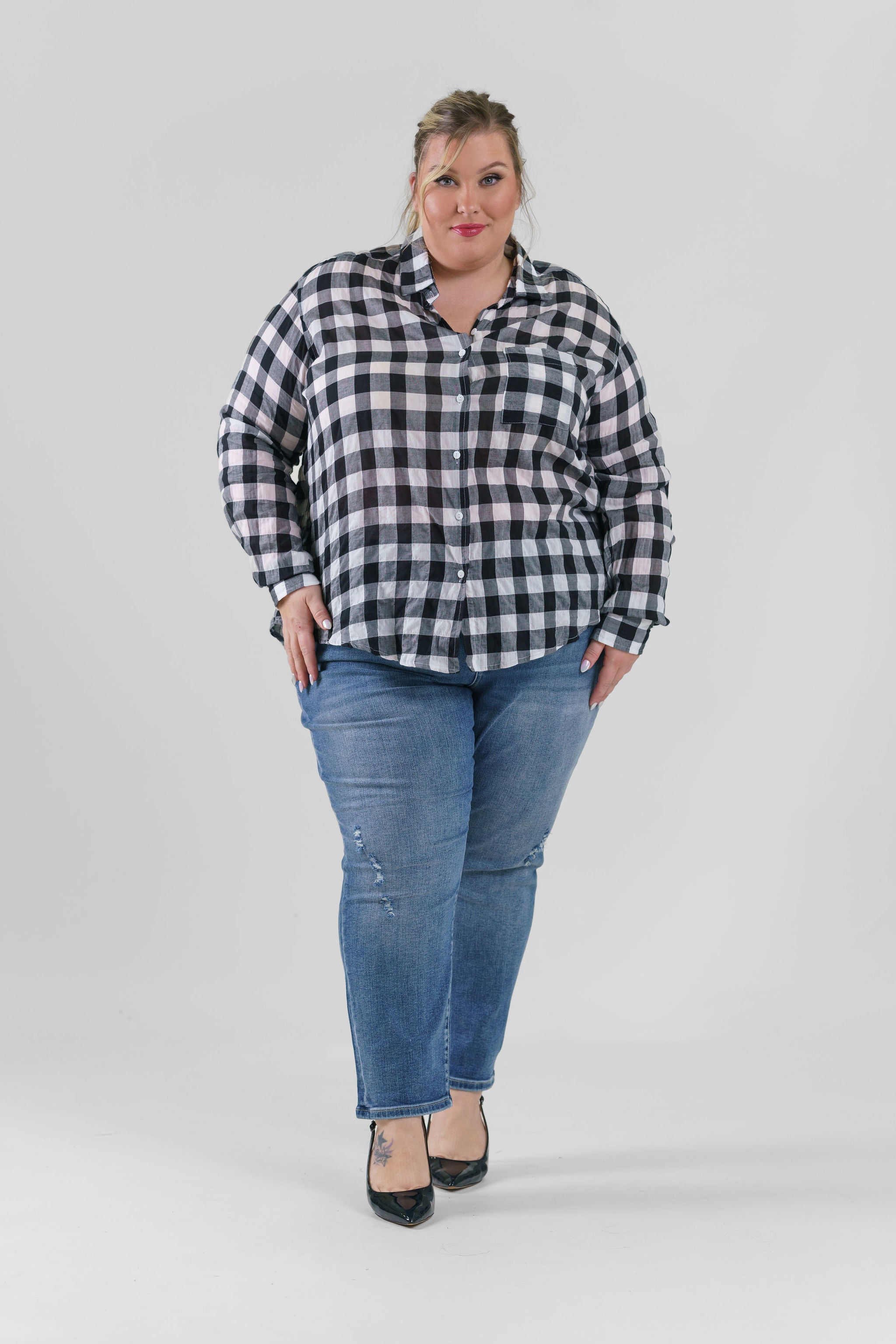 THE KAT SHIRT plus-size - AMOUR781