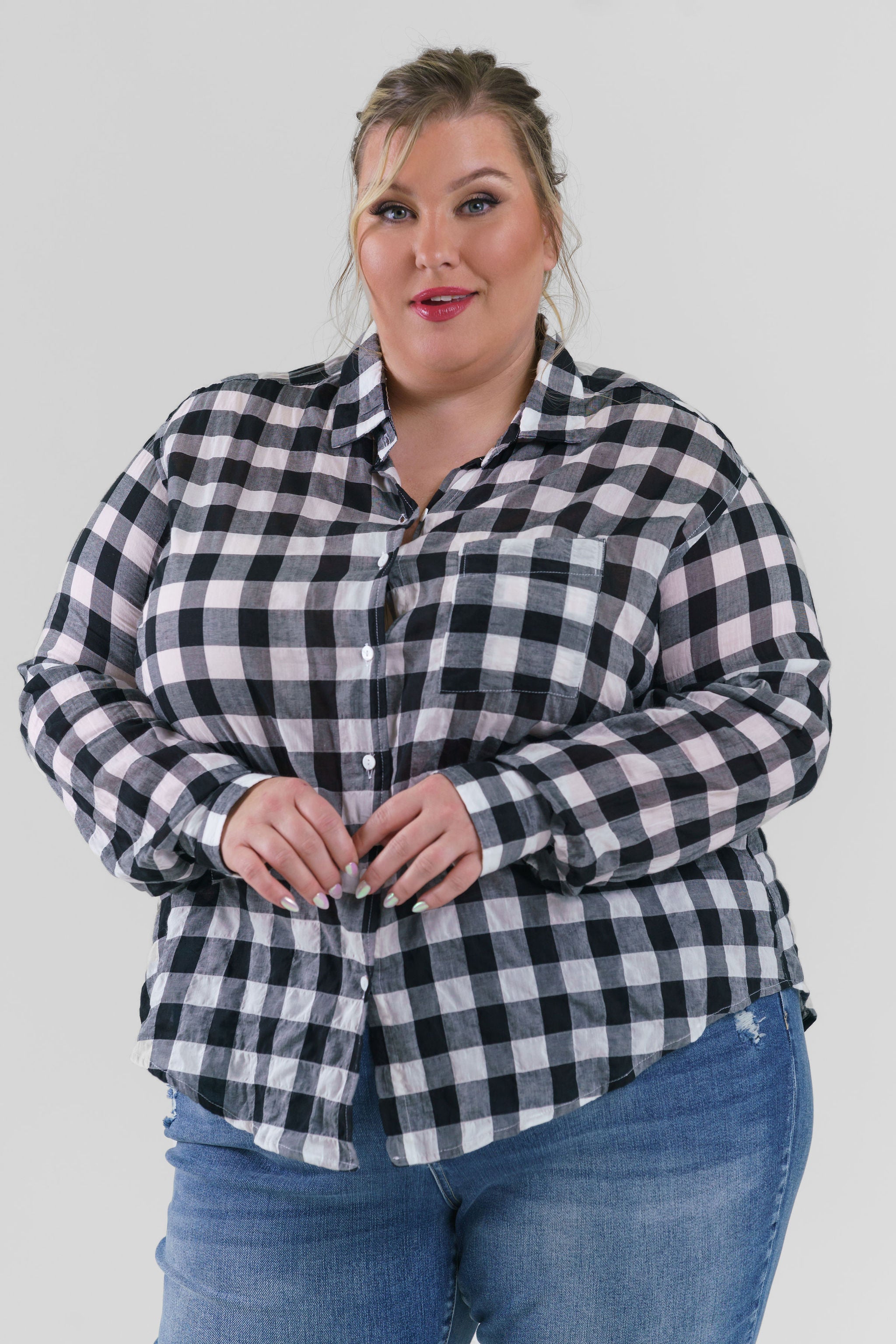 THE KAT SHIRT plus-size - AMOUR781