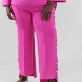 FARRAH FRENCH SCUBA PEARL PANT