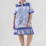 JEFFERA PRINTED WOVEN DRESS plus-size - AMOUR781