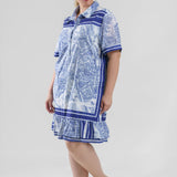 JEFFERA PRINTED WOVEN DRESS plus-size - AMOUR781