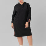 KYLIA HOODIE DRESS plus-size - AMOUR781