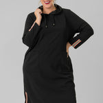 KYLIA HOODIE DRESS plus-size - AMOUR781