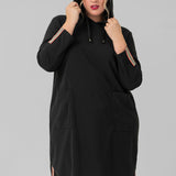 KYLIA HOODIE DRESS plus-size - AMOUR781