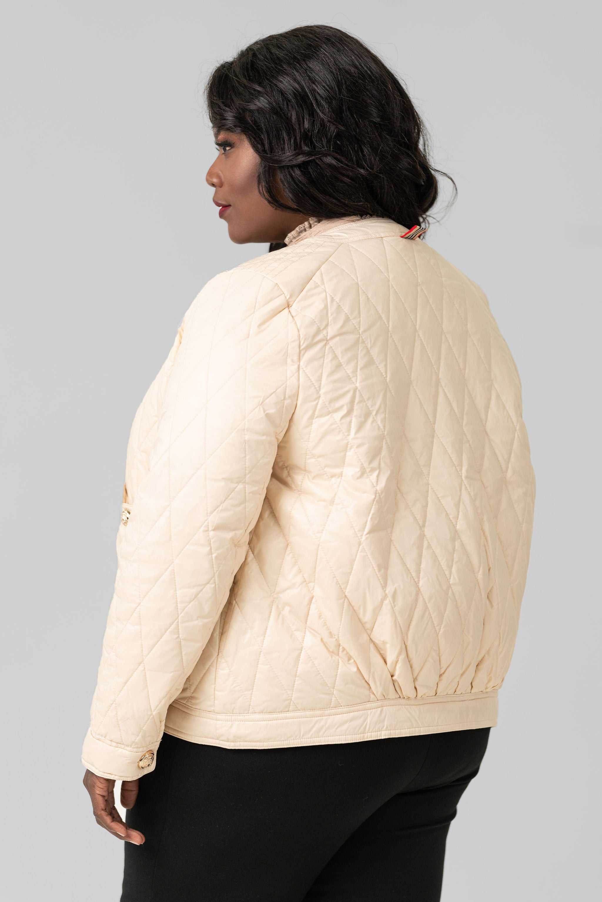 QUILTED PUFFER plus-size - AMOUR781