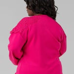 CYNDY TOP plus-size - AMOUR781