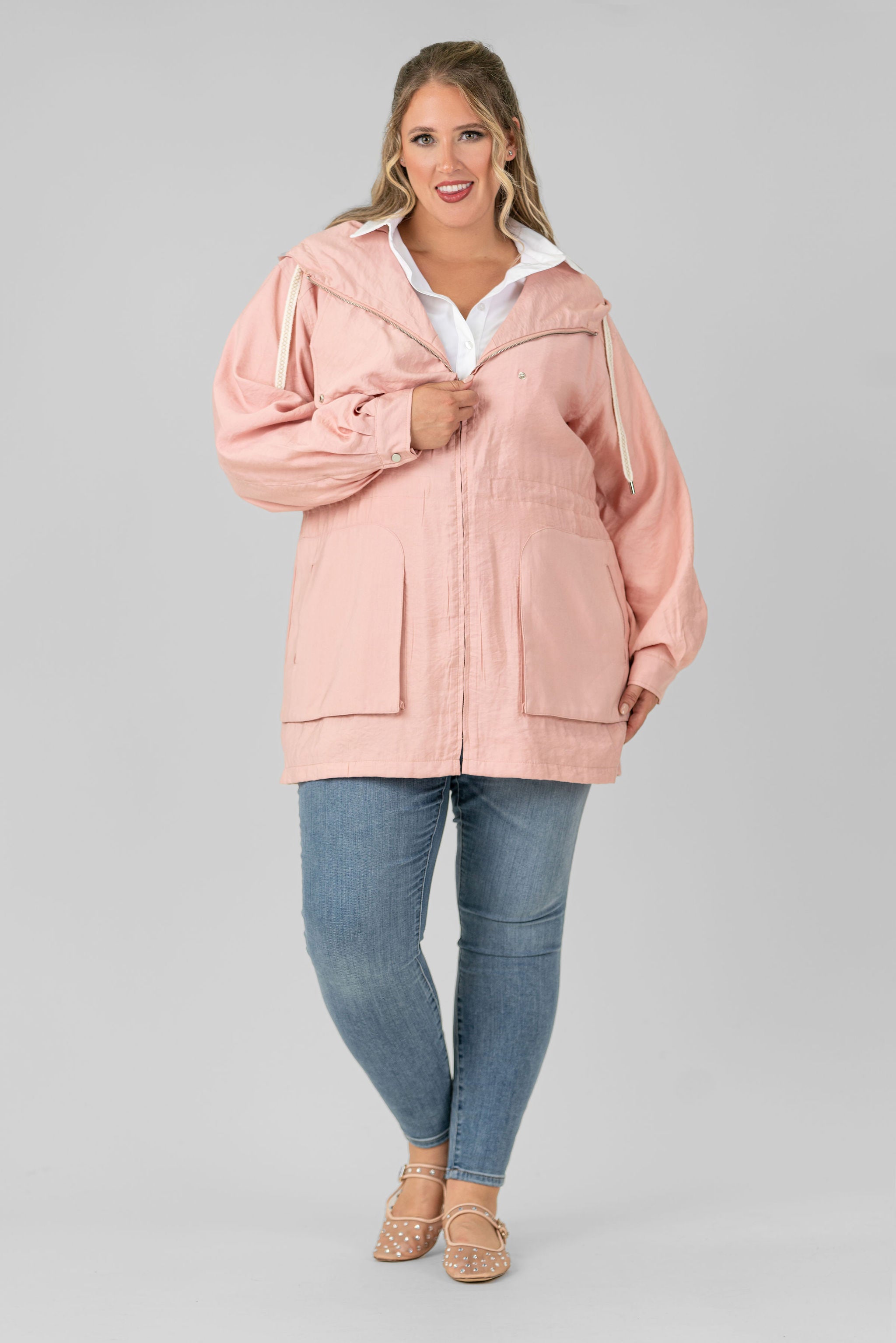 JADEN ANORAK JACKET plus-size - AMOUR781