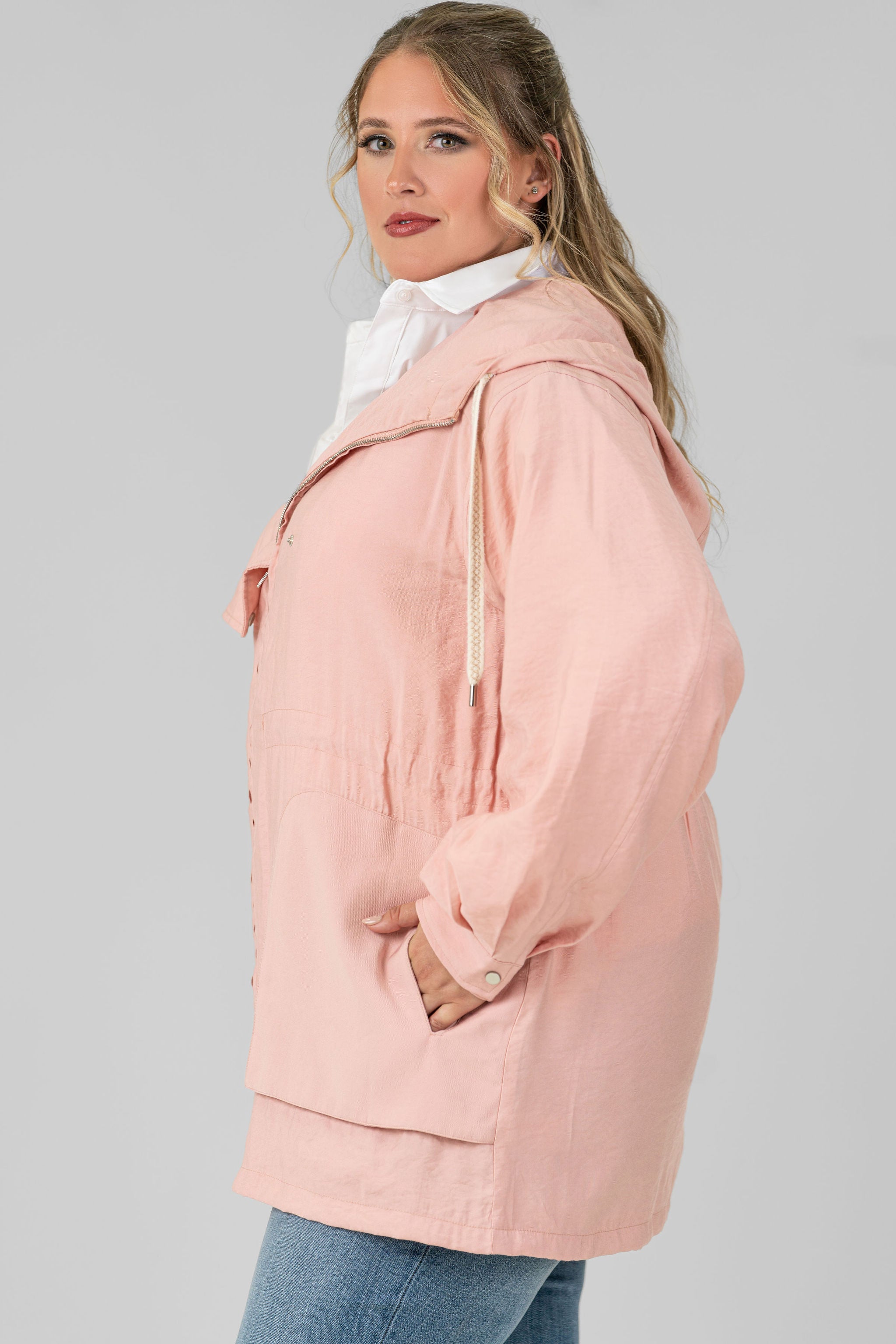 JADEN ANORAK JACKET plus-size - AMOUR781