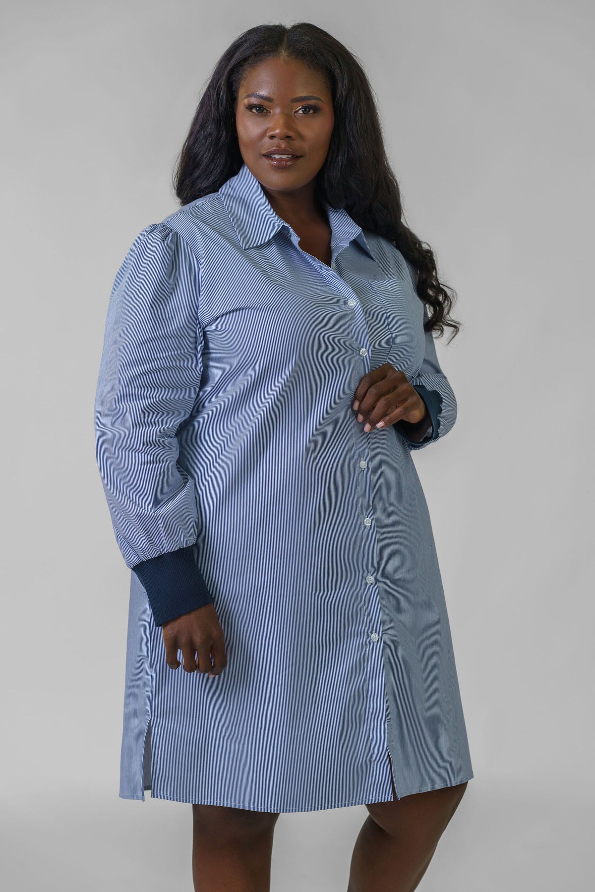WINAE COTTON SHIRT DRESS – AMOUR781 display picture 1