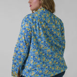 FLORAL BLOUSE plus-size - AMOUR781
