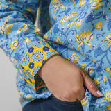 FLORAL BLOUSE plus-size - AMOUR781