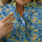 FLORAL BLOUSE plus-size - AMOUR781