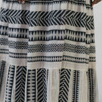 GRECIAN BLACK & CREAM DRESS plus-size - AMOUR781