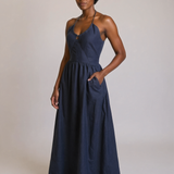 ALEXIS HALTER DRESS plus-size - AMOUR781