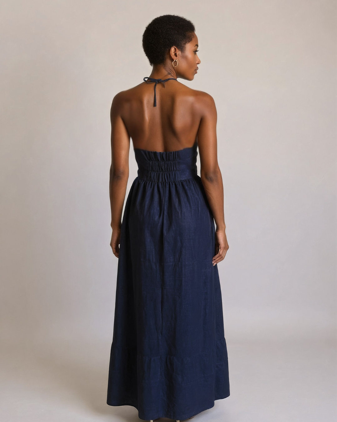 ALEXIS HALTER DRESS plus-size - AMOUR781