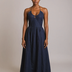 ALEXIS HALTER DRESS plus-size - AMOUR781