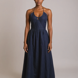 ALEXIS HALTER DRESS plus-size - AMOUR781