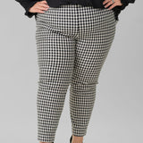 CHECK PIPER PANT plus-size - AMOUR781