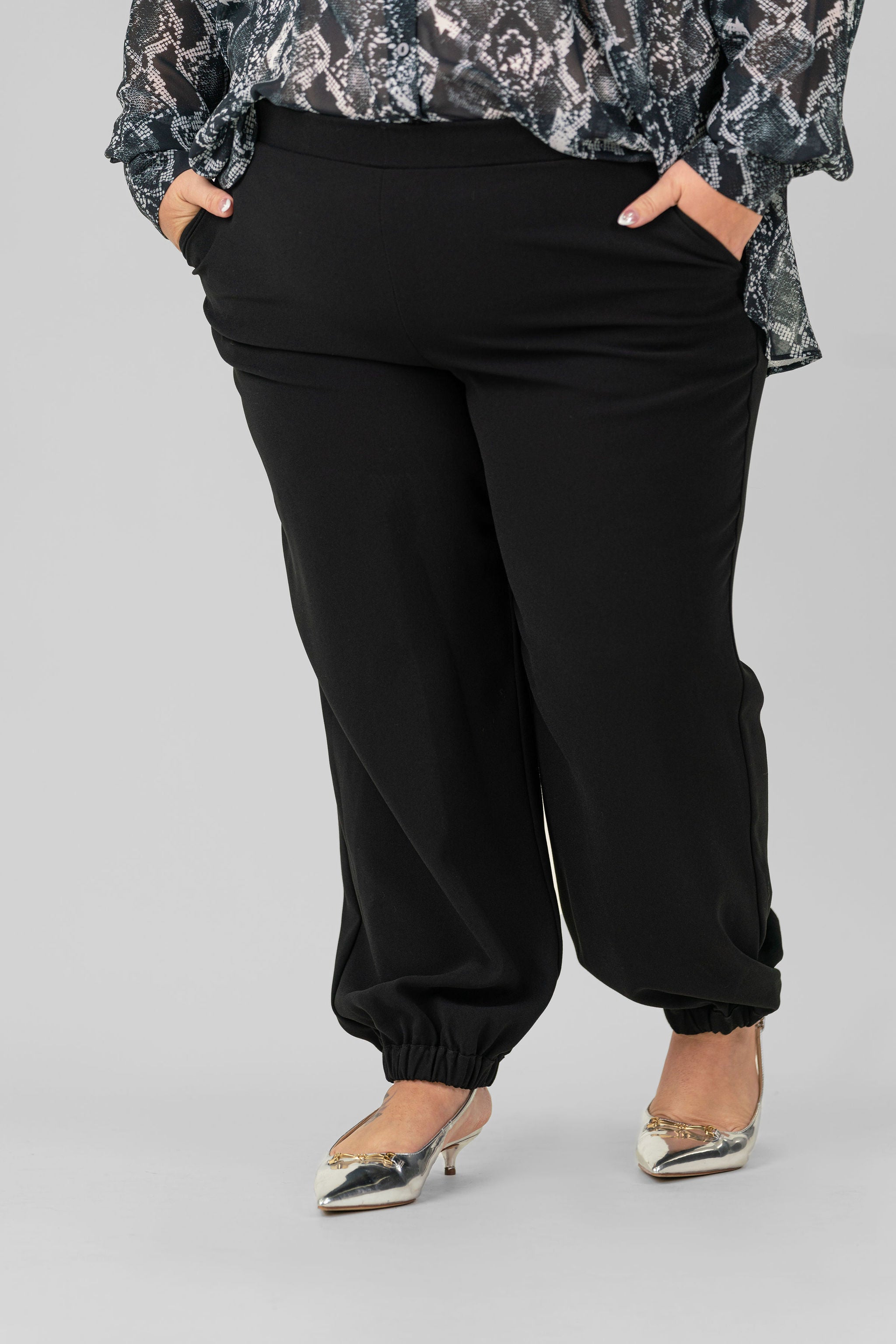 CREPE PANT plus-size - AMOUR781