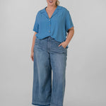 CAMP SHIRT plus-size - AMOUR781
