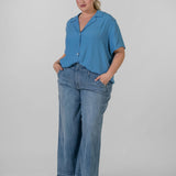 CAMP SHIRT plus-size - AMOUR781