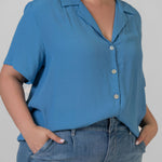CAMP SHIRT plus-size - AMOUR781
