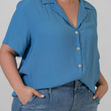 CAMP SHIRT plus-size - AMOUR781