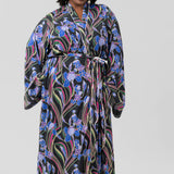 DECO IRIS MAXI ROBE plus-size - AMOUR781