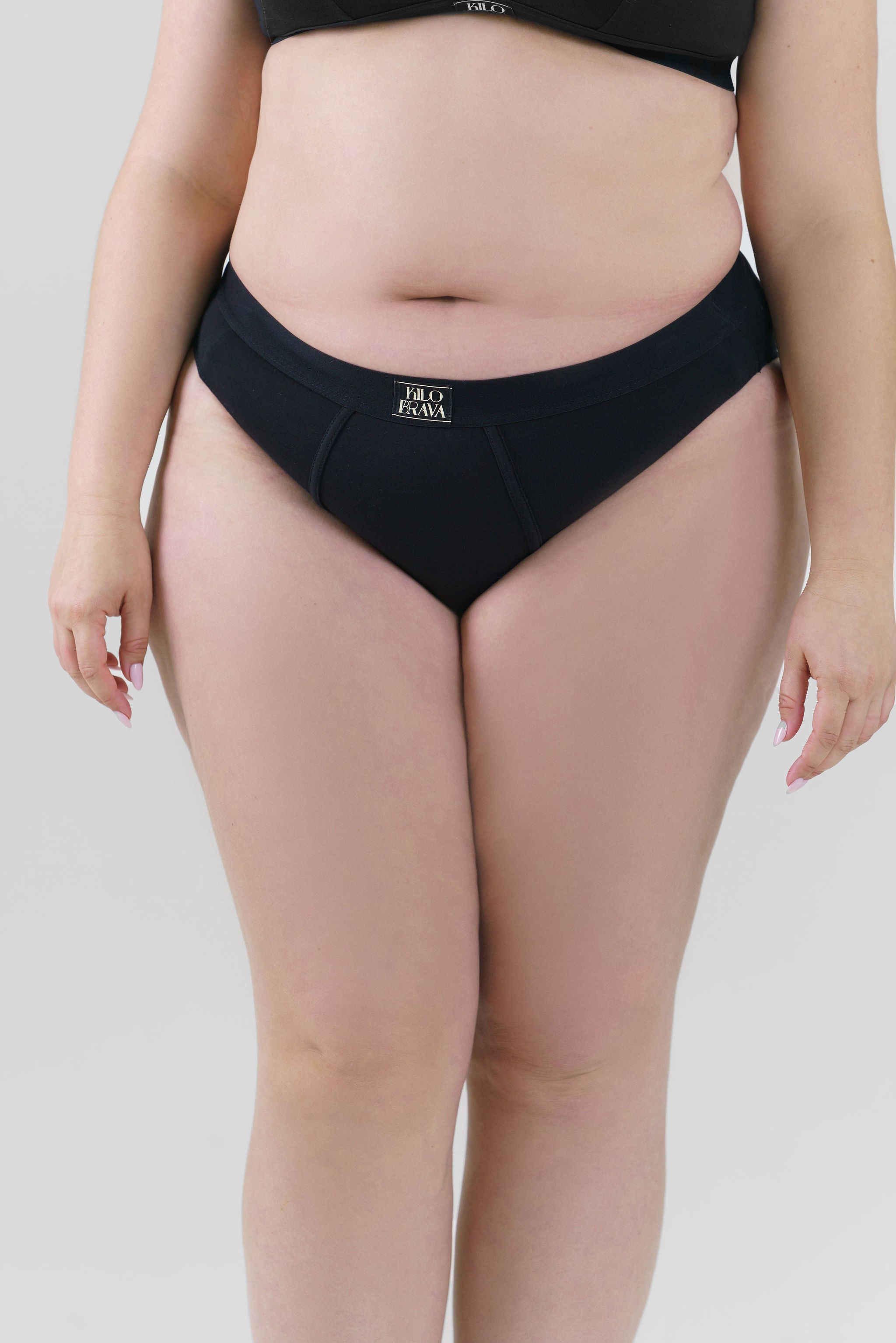 HIGH WAIST BRIEF plus-size - AMOUR781