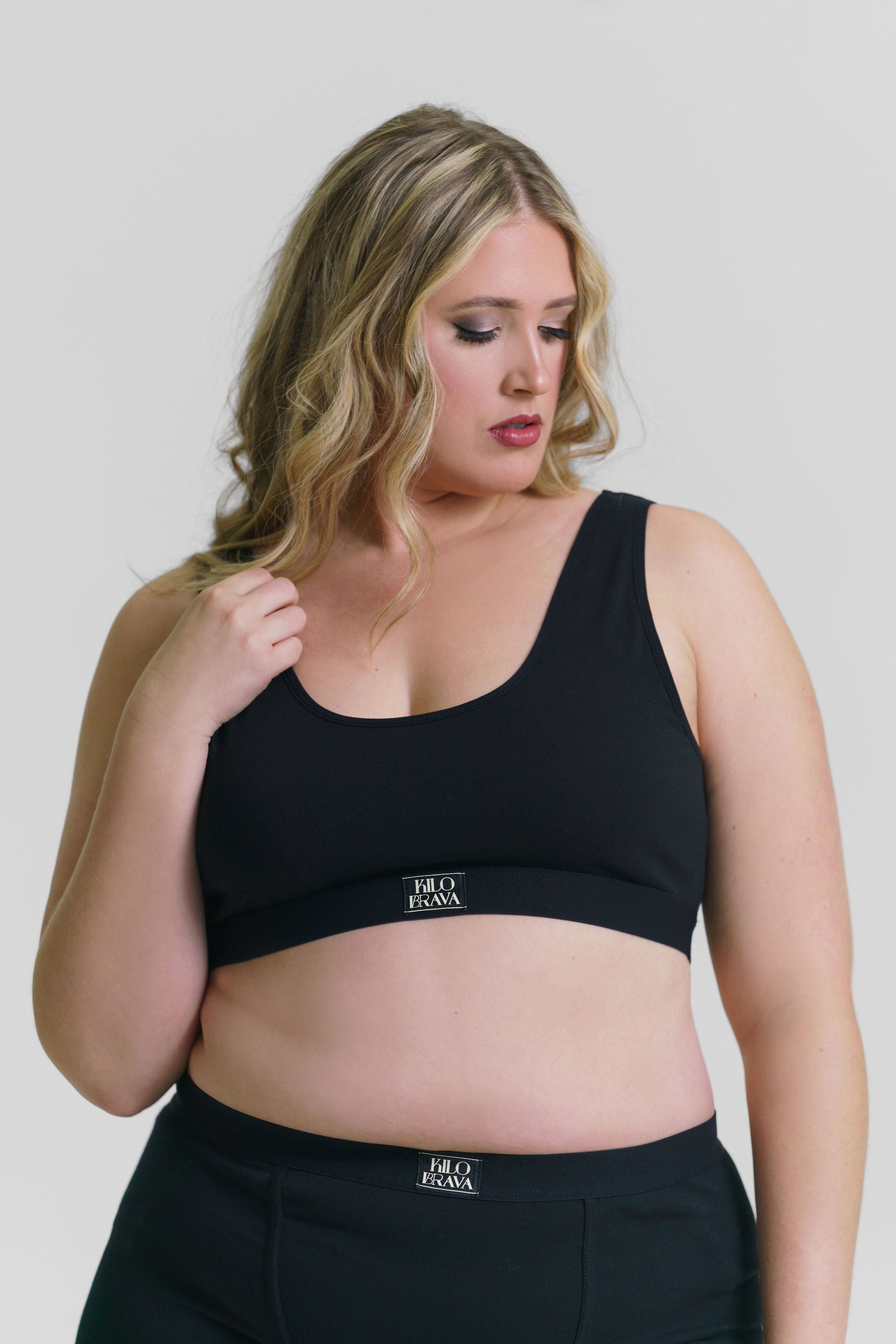 SCOOP BRALETTE plus-size - AMOUR781