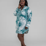 BAMBOO MODAL SLEEP SHIRT plus-size - AMOUR781