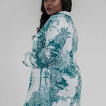 BAMBOO MODAL SLEEP SHIRT plus-size - AMOUR781