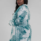 BAMBOO MODAL SLEEP SHIRT plus-size - AMOUR781