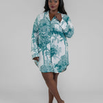 BAMBOO MODAL SLEEP SHIRT plus-size - AMOUR781