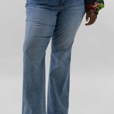 ANA HIGH RISE FLARE JEANS plus-size - AMOUR781