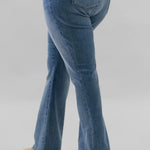 ANA HIGH RISE FLARE JEANS plus-size - AMOUR781