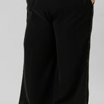 WIDE LEG SEQUIN STRIPE PANT plus-size - AMOUR781